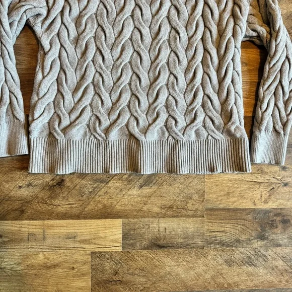 Philosophy Snow Globe | Cable Knit Sweater | Cottagecore Academia Normcore | - Picture 6 of 14